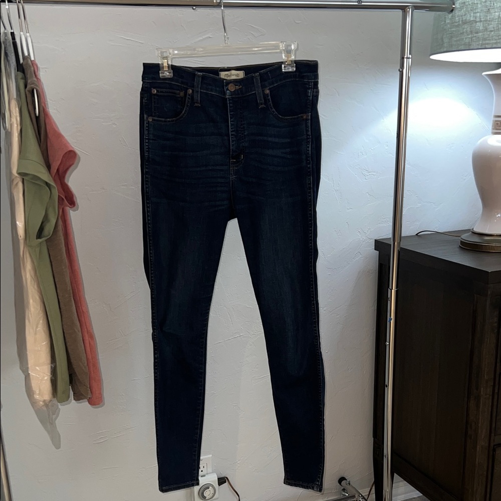 Madewell 10” Women's Dark Indigo Skinny Jeans